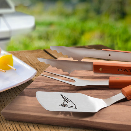 New England Patriots Classic Series 3-Piece BBQ Set