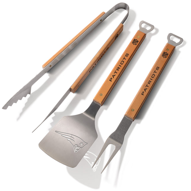 New England Patriots Classic Series 3-Piece BBQ Set