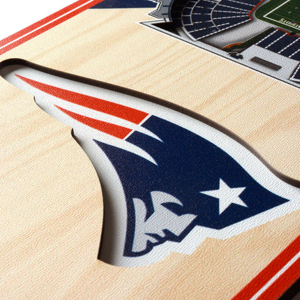 New England Patriots 3D Stadium 6x19 Banners