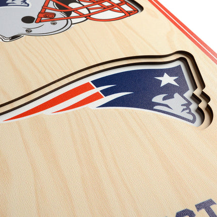 New England Patriots 8x32 3D Stadium Banner