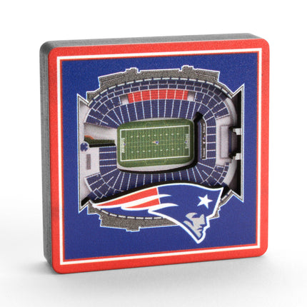 New England Patriots 3D StadiumView Magnets