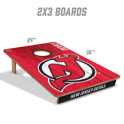New Jersey Devils 2x3 Cornhole Boards