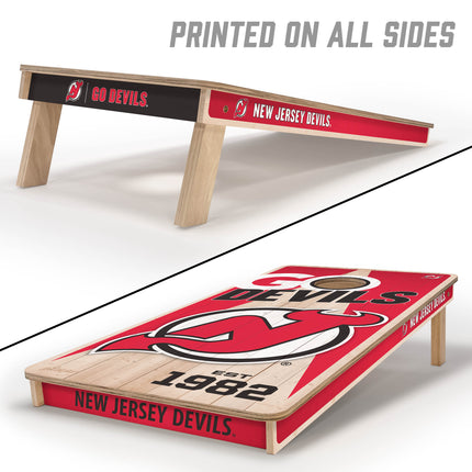 New Jersey Devils 2x4 Cornhole