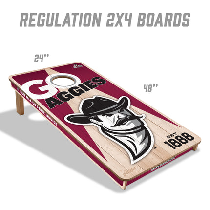 New Mexico State Aggies 2x4 Cornhole Boards