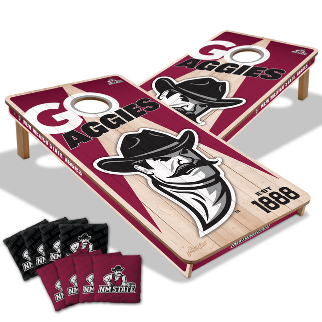 New Mexico State Aggies 2x4 Cornhole Boards