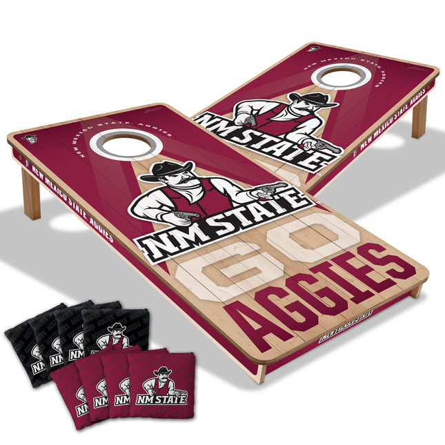 New Mexico State Aggies 2x4 Slogan Series Cornhole Boards