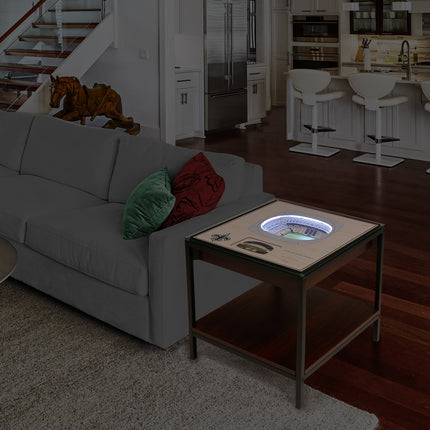 New Orleans Saints 25 Layer Stadium View Lighted End Table