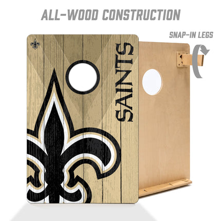 New Orleans Saints 2x3 Cornhole Boards