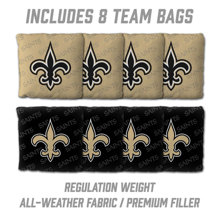 New Orleans Saints 2x3 Cornhole Boards