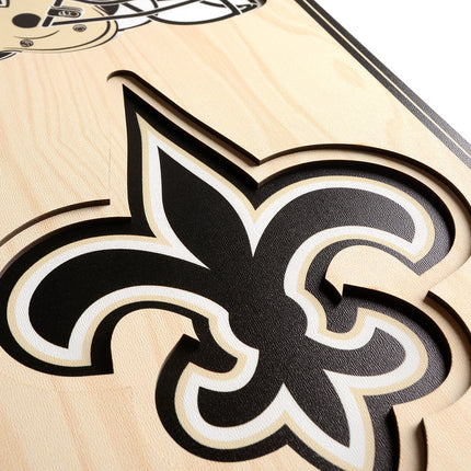 New Orleans Saints 8x32 3D Stadium Banner