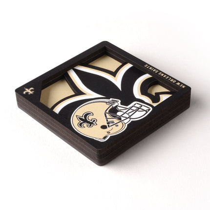 New Orleans Saints 3D Logo Series Magnet