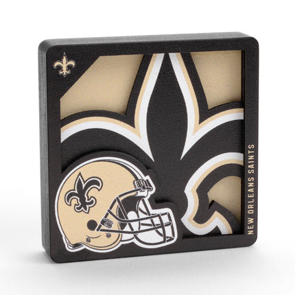 New Orleans Saints 3D Logo Series Magnet
