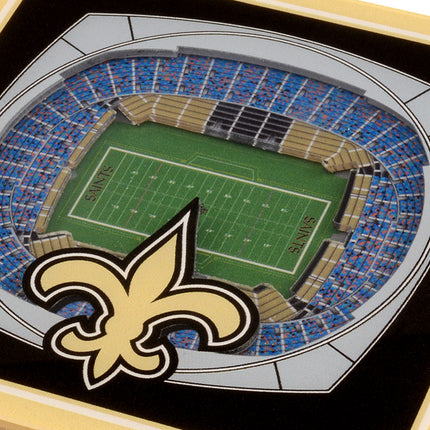 New Orleans Saints 3D Stadium View Coasters