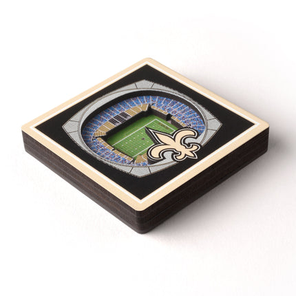 New Orleans Saints 3D StadiumView Magnets