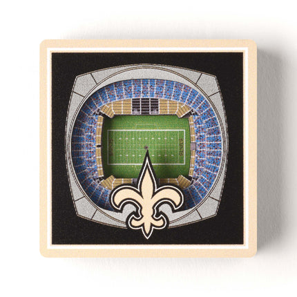 New Orleans Saints 3D StadiumView Magnets