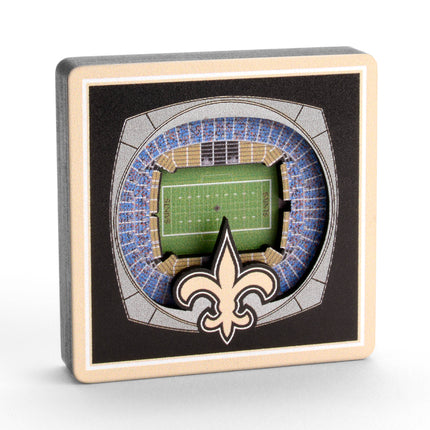 New Orleans Saints 3D StadiumView Magnets