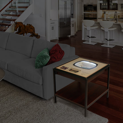 New York Giants 25 Layer Stadium View Lighted End Table