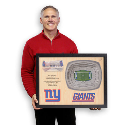 New York Giants 25 Layer Stadium Art