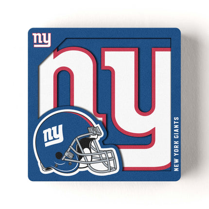 New York Giants 3D Logo Series Magnet