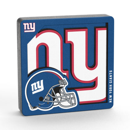 New York Giants 3D Logo Series Magnet