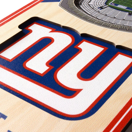 New York Giants 3D Stadium 6x19 Banners
