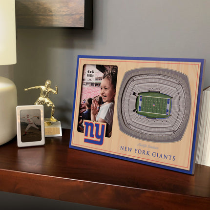 New York Giants 3D StadiumView Picture Frame