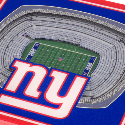 New York Giants 3D Stadium View Coasters