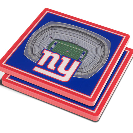 New York Giants 3D Stadium View Coasters