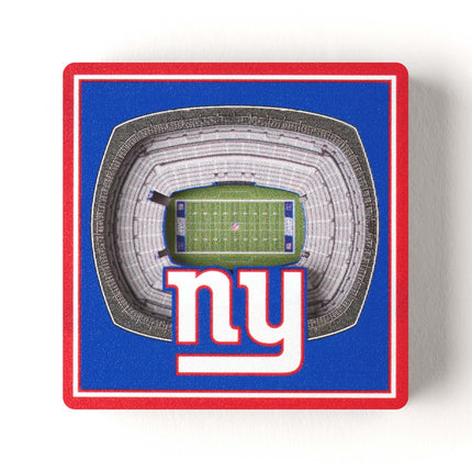 New York Giants 3D StadiumView Magnets