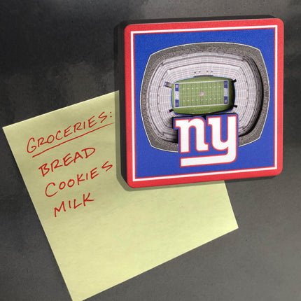 New York Giants 3D StadiumView Magnets