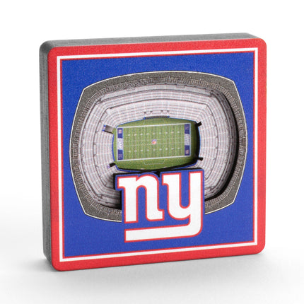 New York Giants 3D StadiumView Magnets