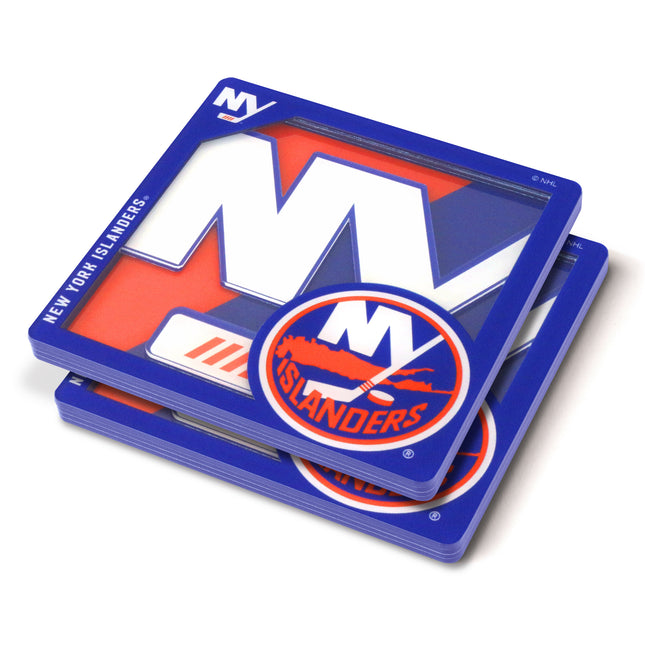 New York Islanders 3D Logo Series Coasters