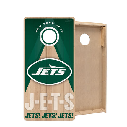 New York Jets Cornhole Boards 2x4 Slogan Series