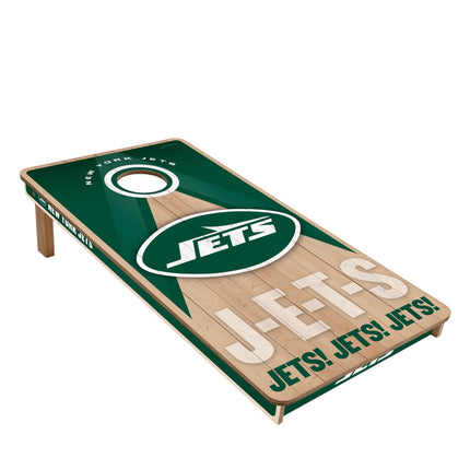 New York Jets Cornhole Boards 2x4 Slogan Series