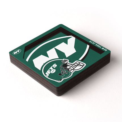 New York Jets 3D Logo Series Magnet
