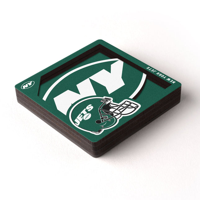 New York Jets 3D Logo Series Magnet