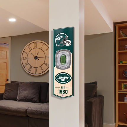 New York Jets 3D Stadium 6x19 Banners