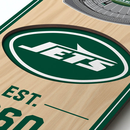 New York Jets 3D Stadium 6x19 Banners