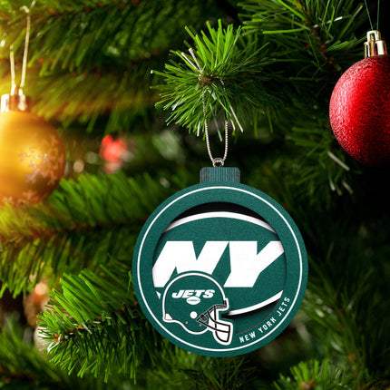 New York Jets 3D Logo Series Ornament