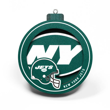 New York Jets 3D Logo Series Ornament
