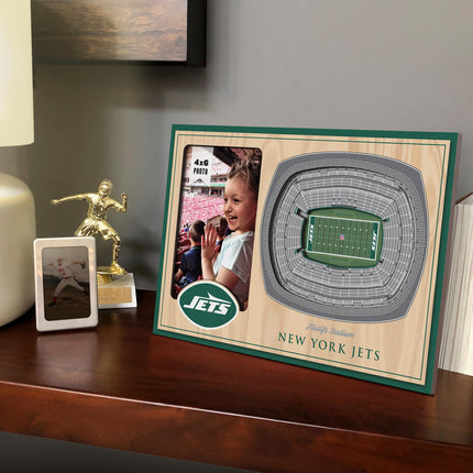 New York Jets 3D StadiumView Picture Frame