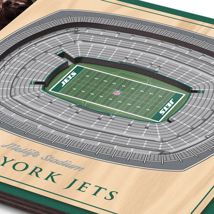 New York Jets 3D StadiumView Picture Frame