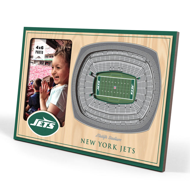New York Jets 3D StadiumView Picture Frame