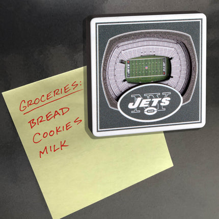 New York Jets 3D StadiumView Magnets