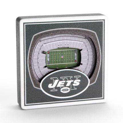 New York Jets 3D StadiumView Magnets
