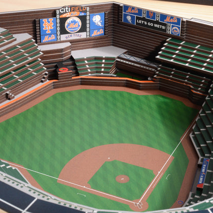 New York Mets 25 Layer Stadium Art