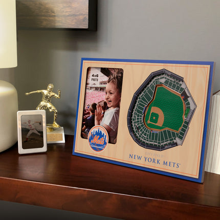 New York Mets 3D StadiumView Picture Frame