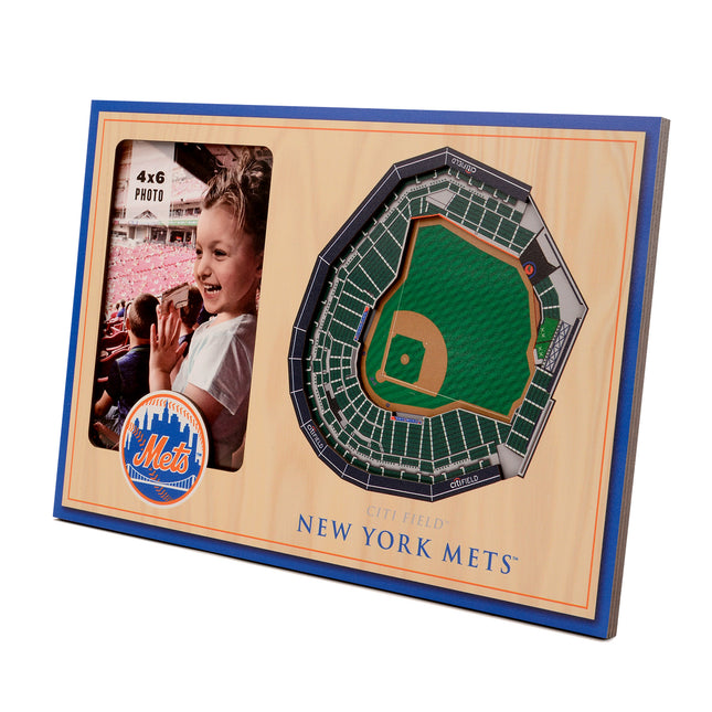 New York Mets 3D StadiumView Picture Frame