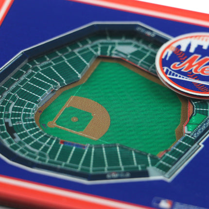 New York Mets 3D Stadium View Coasters