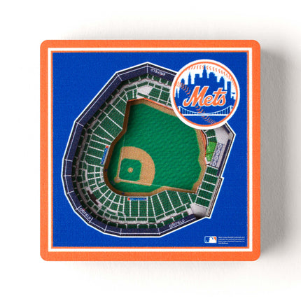 New York Mets 3D StadiumView Magnets